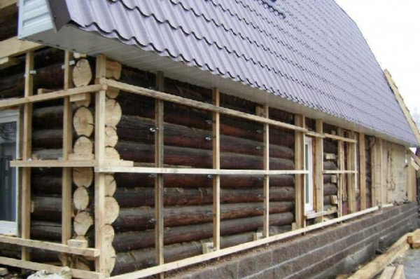 Обшивка деревянного дома сайдингом
