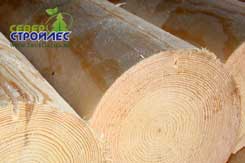 Оцилиндрованное бревно один из лучших материалов Оцилиндрованное бревно один из лучших материалов