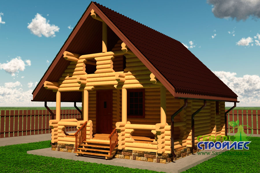 Сруб бани 52 Теремок Сруб бани 52 Теремок